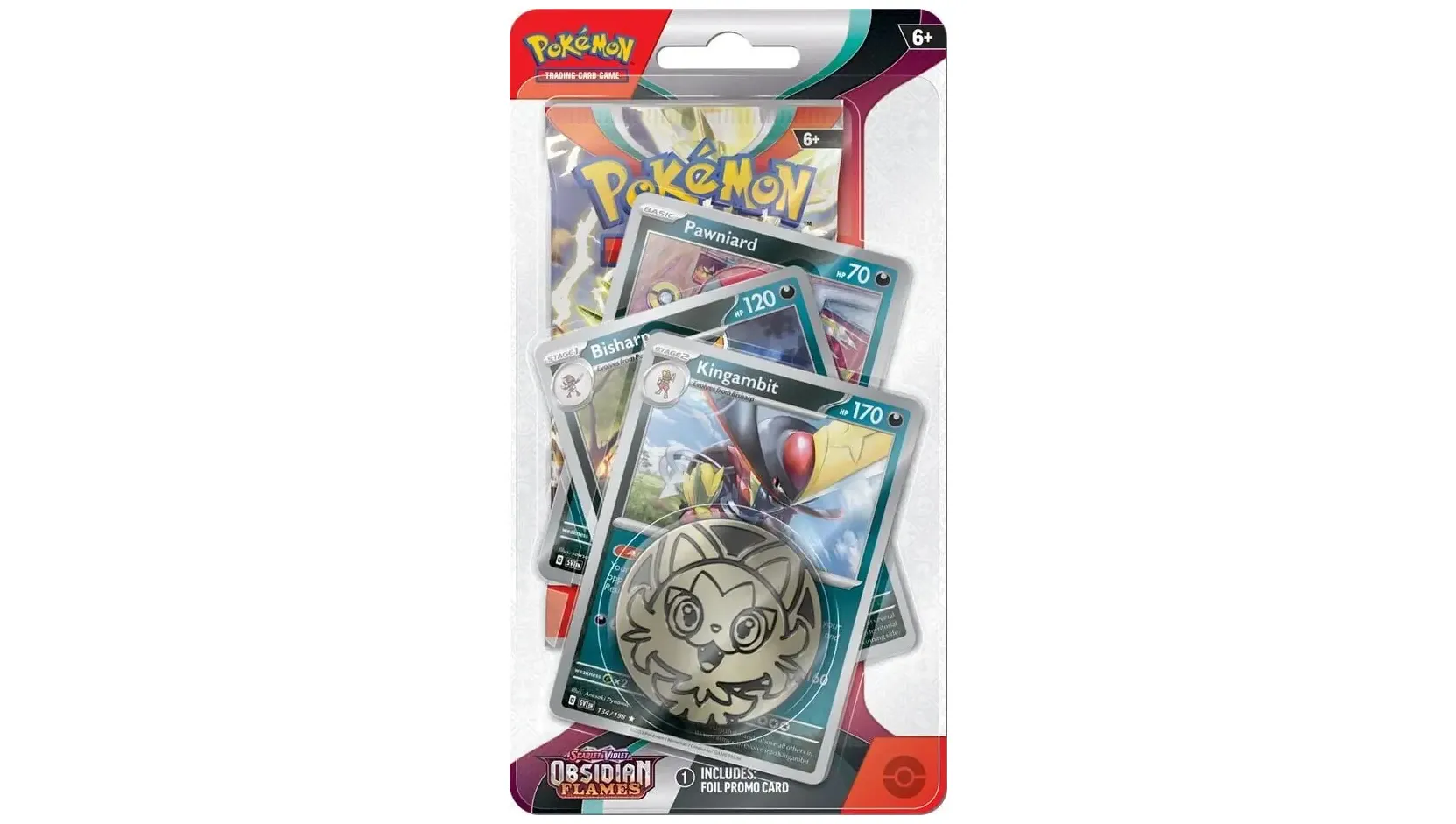 Obsidian Flames Single Blister Pack Kingambit