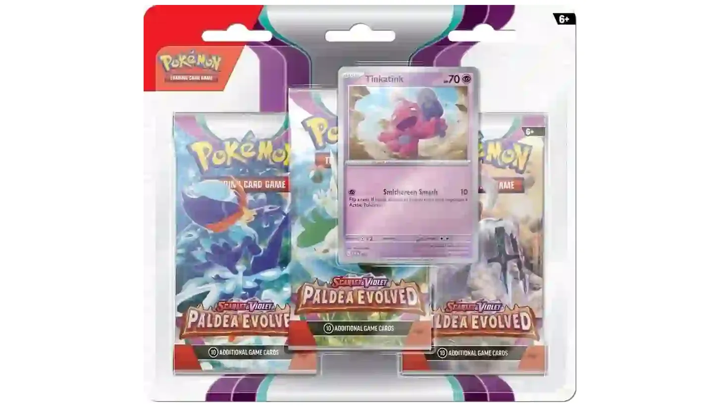 Paldea Evolved 3-Pack Blister
