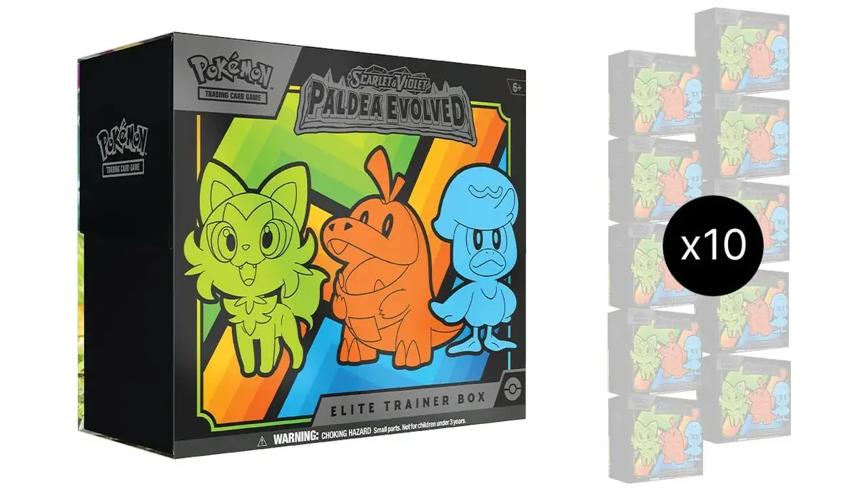 Paldea Evolved Elite Trainer Box Case
