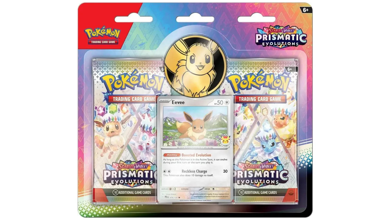 Prismatic Evolutions 2-Pack Blister Eevee