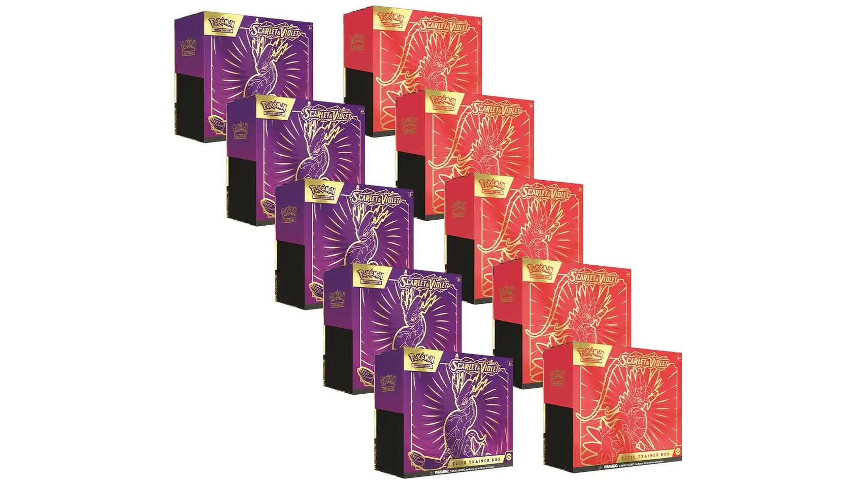 Scarlet & Violet Elite Trainer Box Case