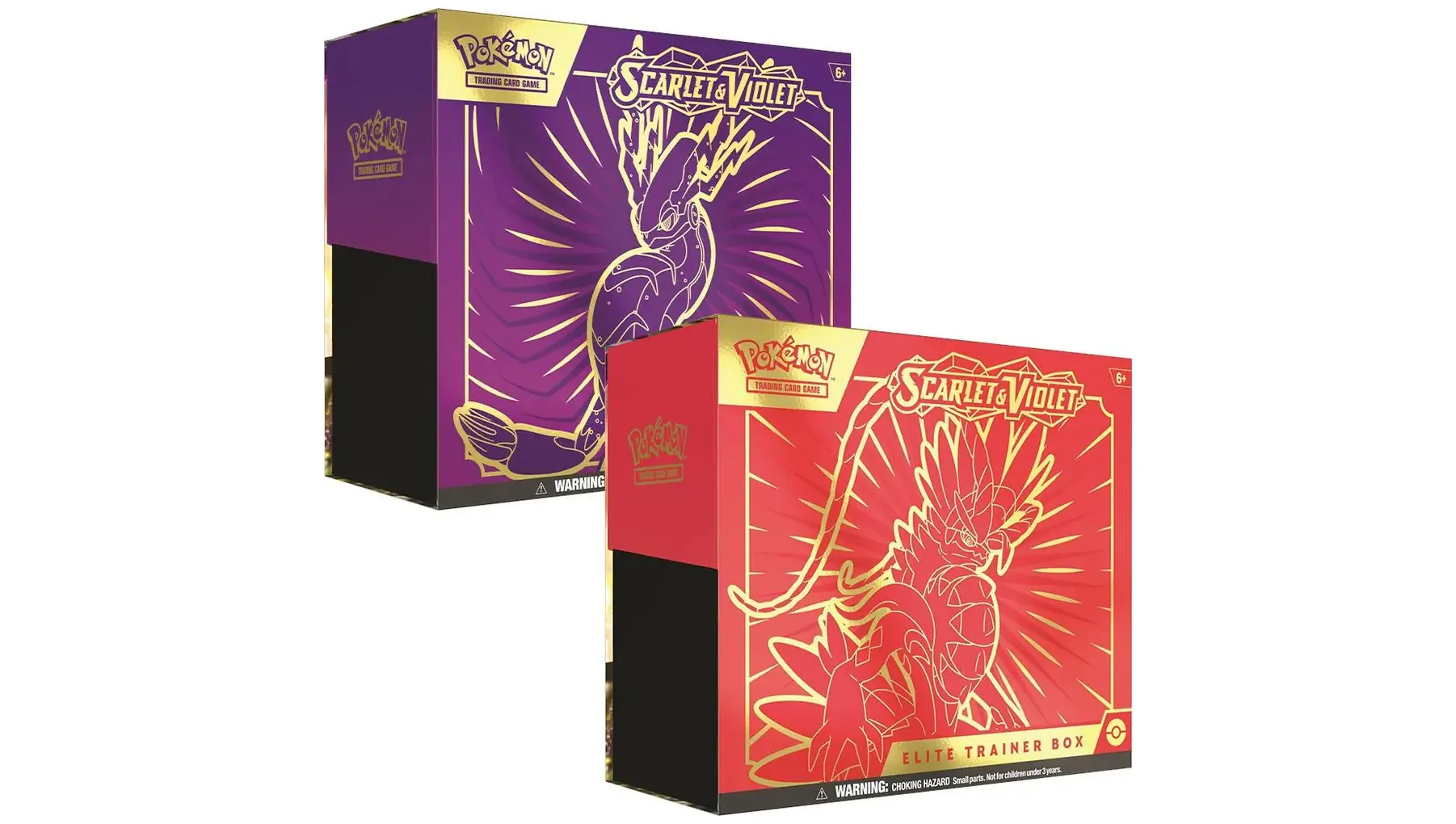 Scarlet & Violet Elite Trainer Boxes Set of 2