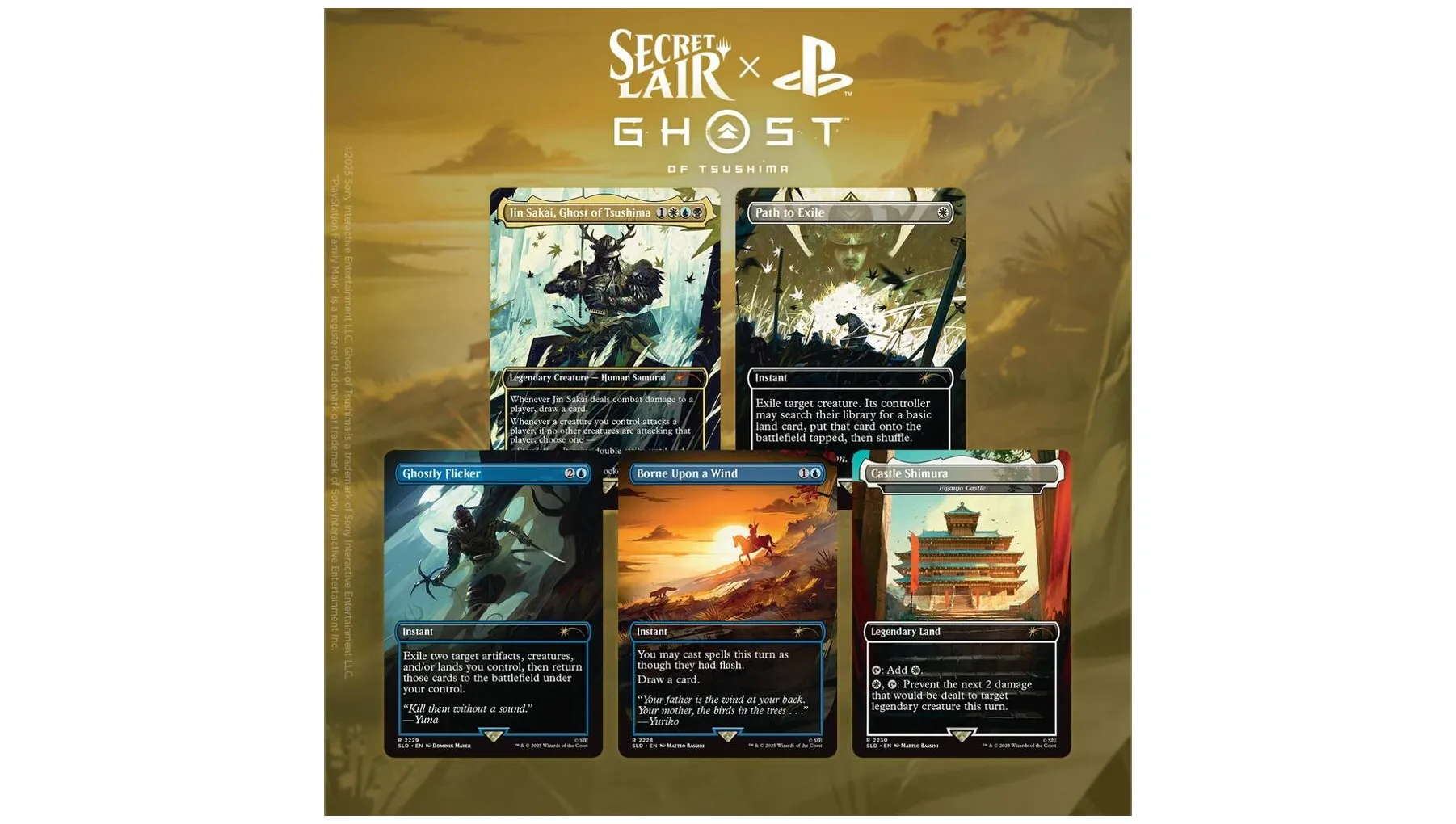 Secret Lair x Ghost of Tsushima - Non-Foil Edition