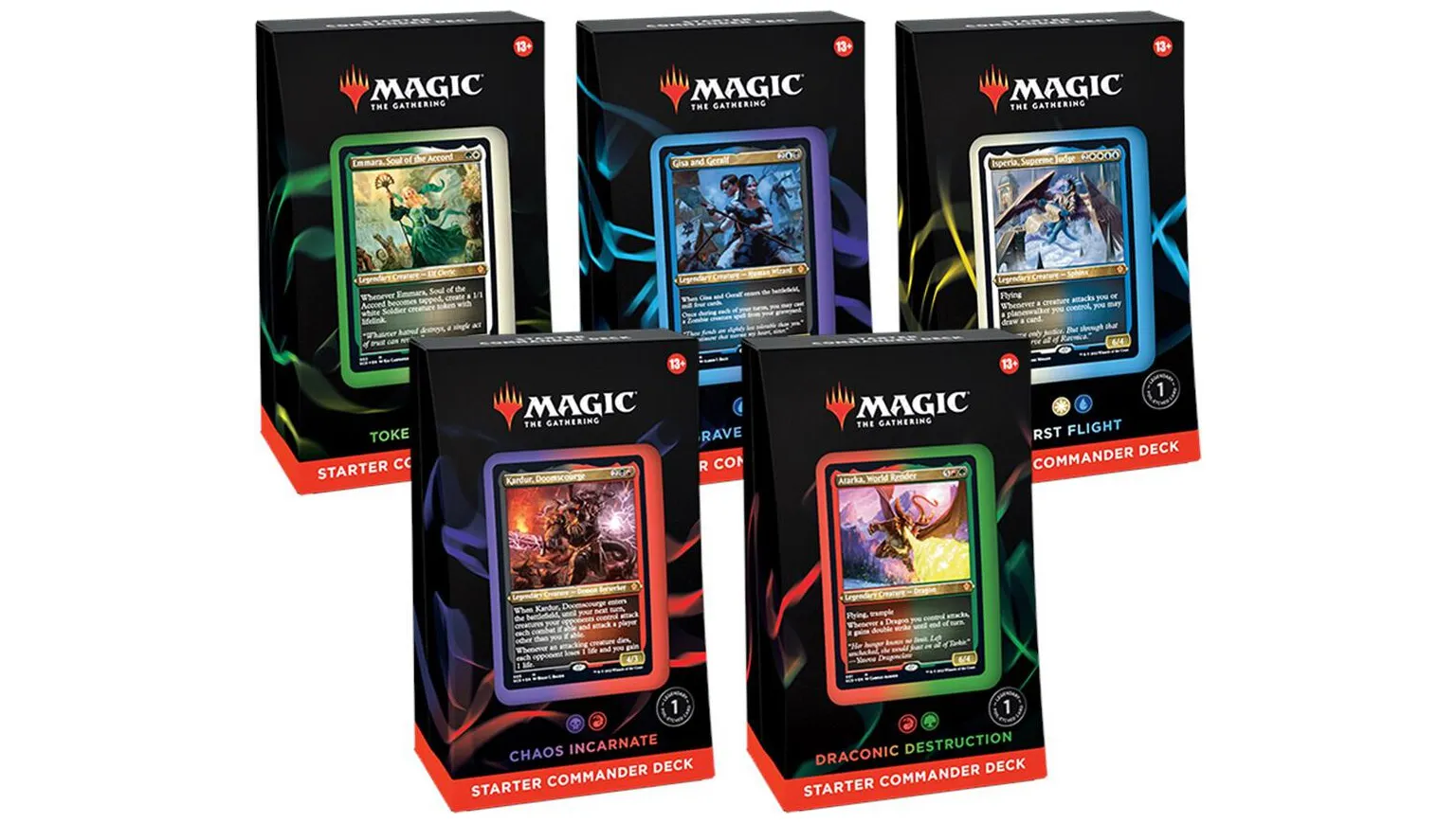 Starter Commander Deck - Set of 5