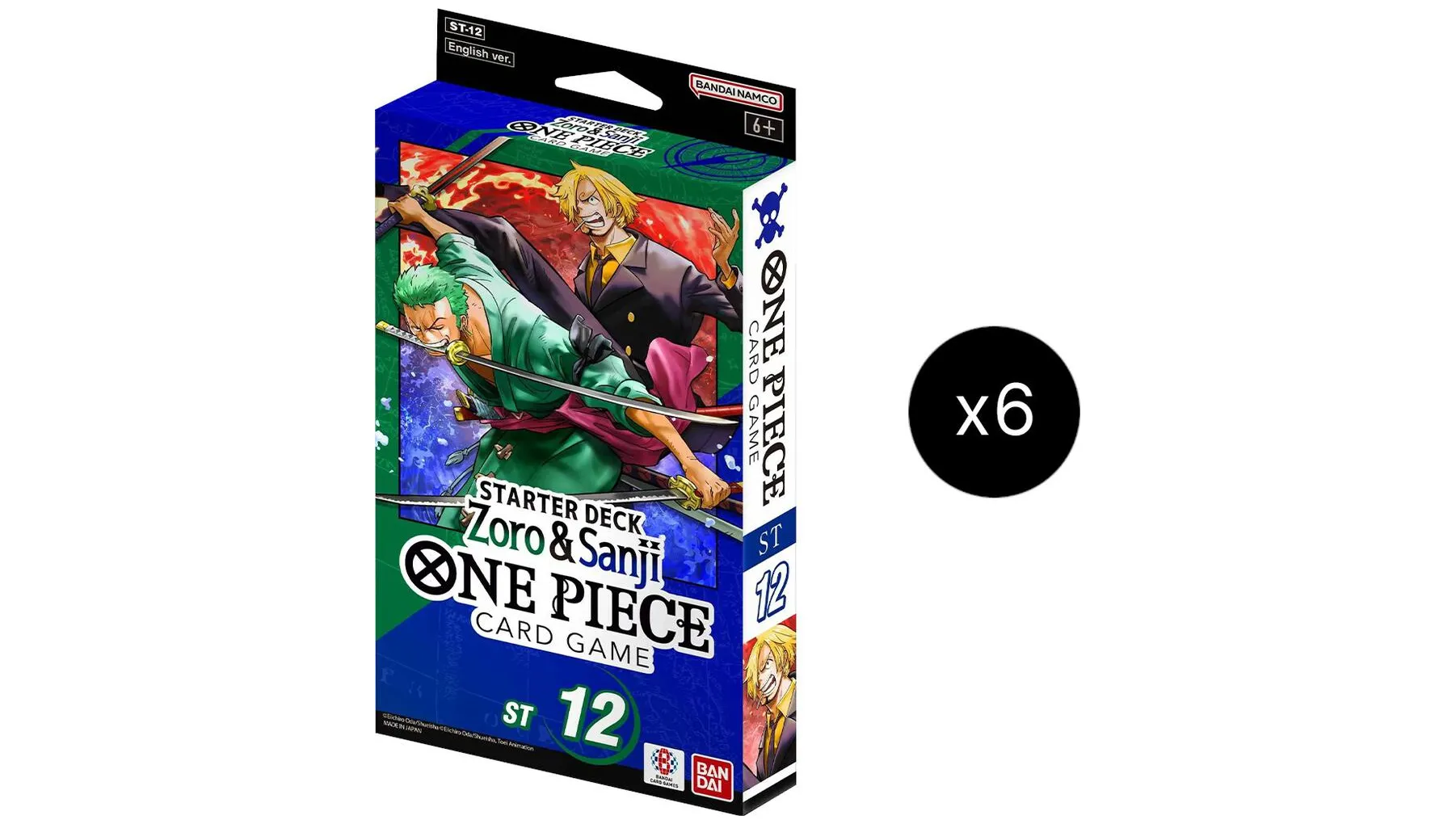 Starter Deck 12 Zoro and Sanji Display