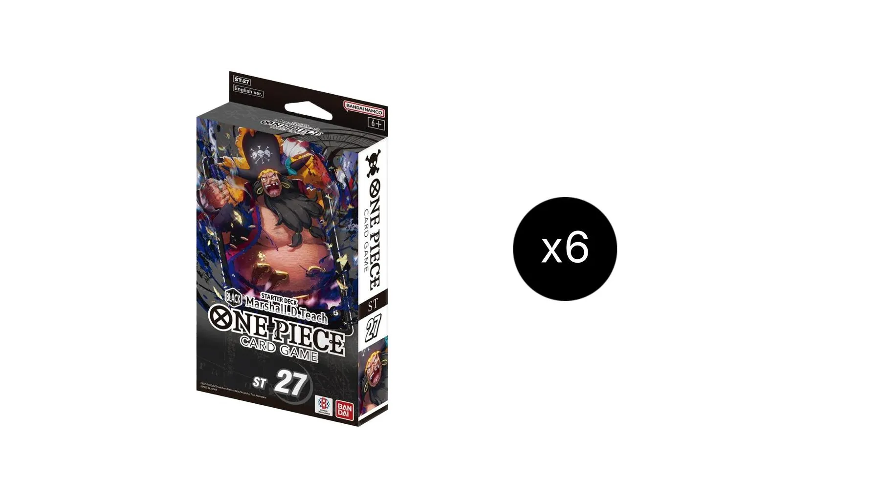 Starter Deck 27 BLACK Marshall.D.Teach Display