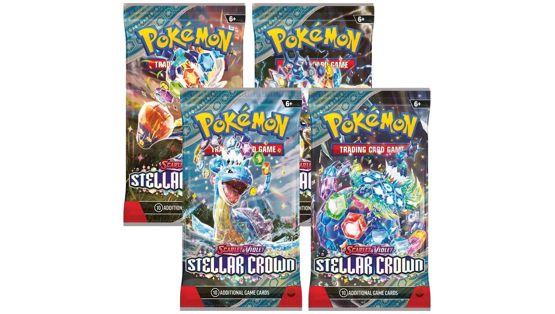 Stellar Crown Booster Pack Art Bundle Set of 4