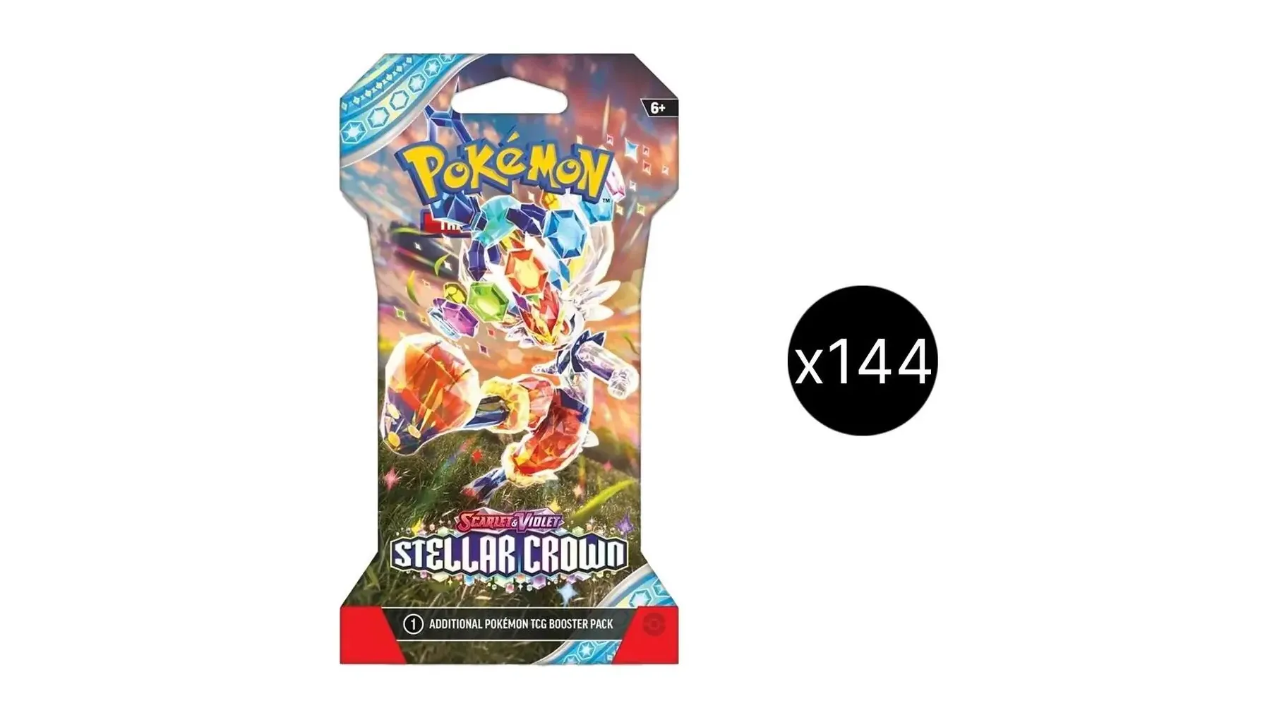 Stellar Crown Sleeved Booster Master Carton