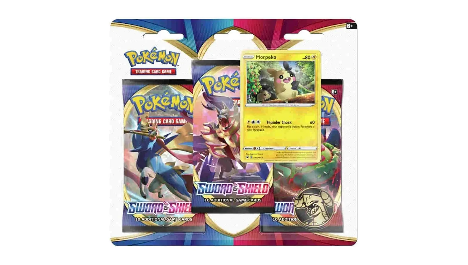 Sword & Shield Base 3-Pack Blister