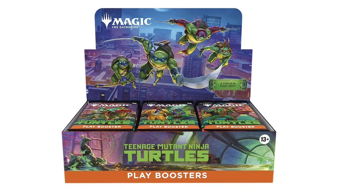 Teenage Mutant Ninja Turtles - Play Booster Display