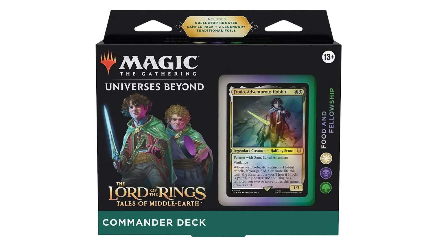 The Lord of the Rings Tales of Middle-earth Commander Deck - Food and Fellowship