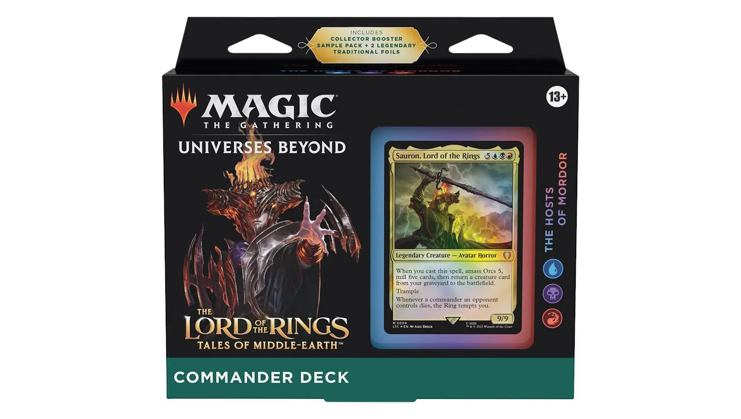 The Lord of the Rings Tales of Middle-earth Commander Deck - The Hosts of Mordor