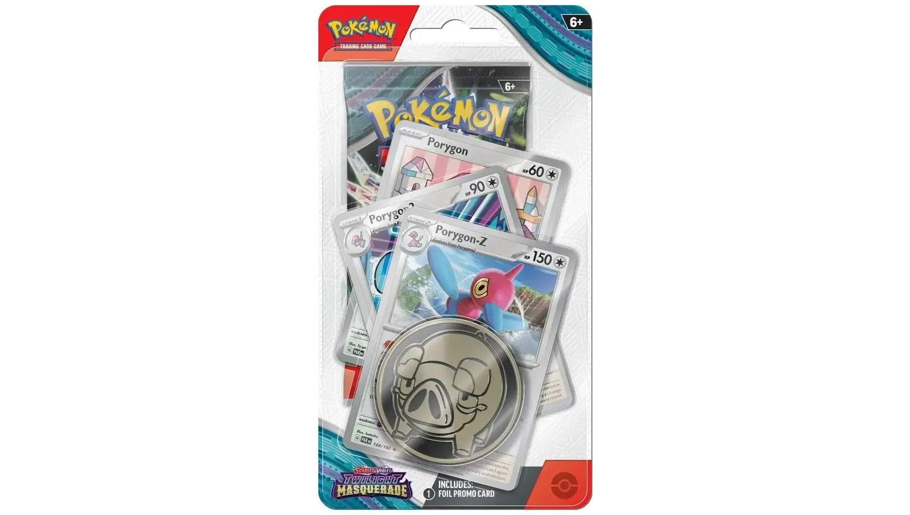 Twilight Masquerade Checklane Blister Porygon