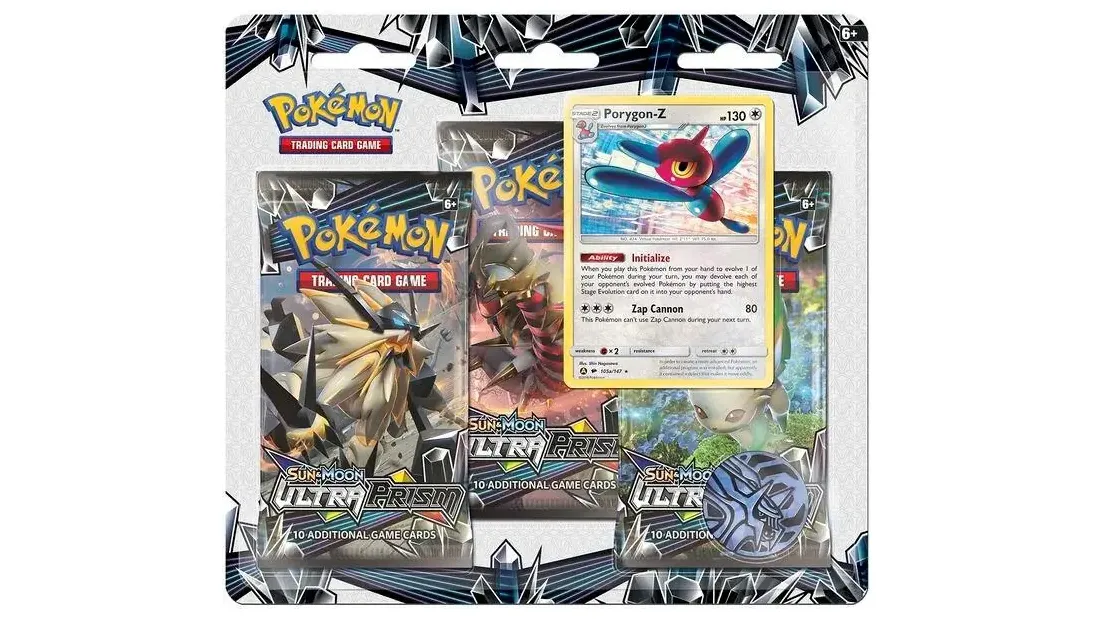 Ultra Prism 3 Pack Blister Porygon-Z