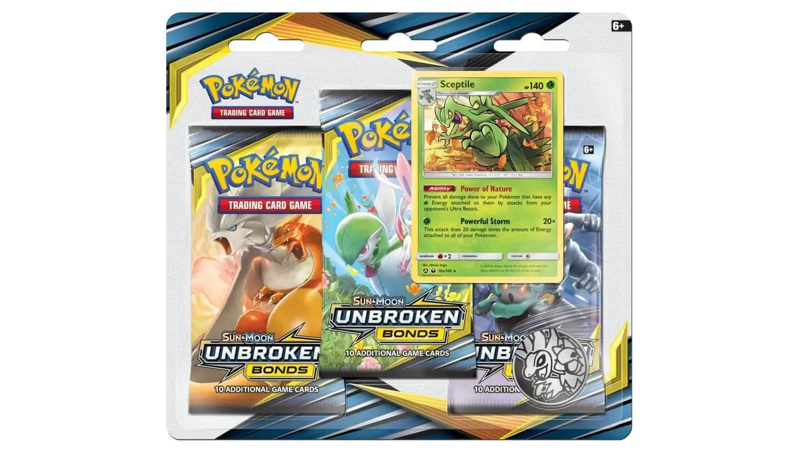 Unbroken Bonds 3 Pack Blister Sceptile