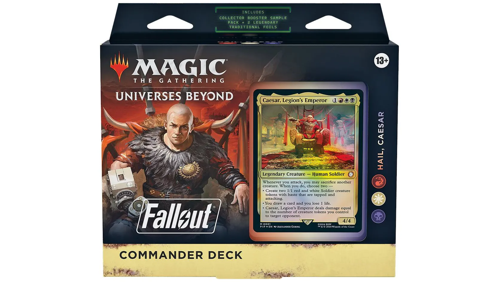 Universes Beyond Fallout - Hail, Caesar Commander Deck
