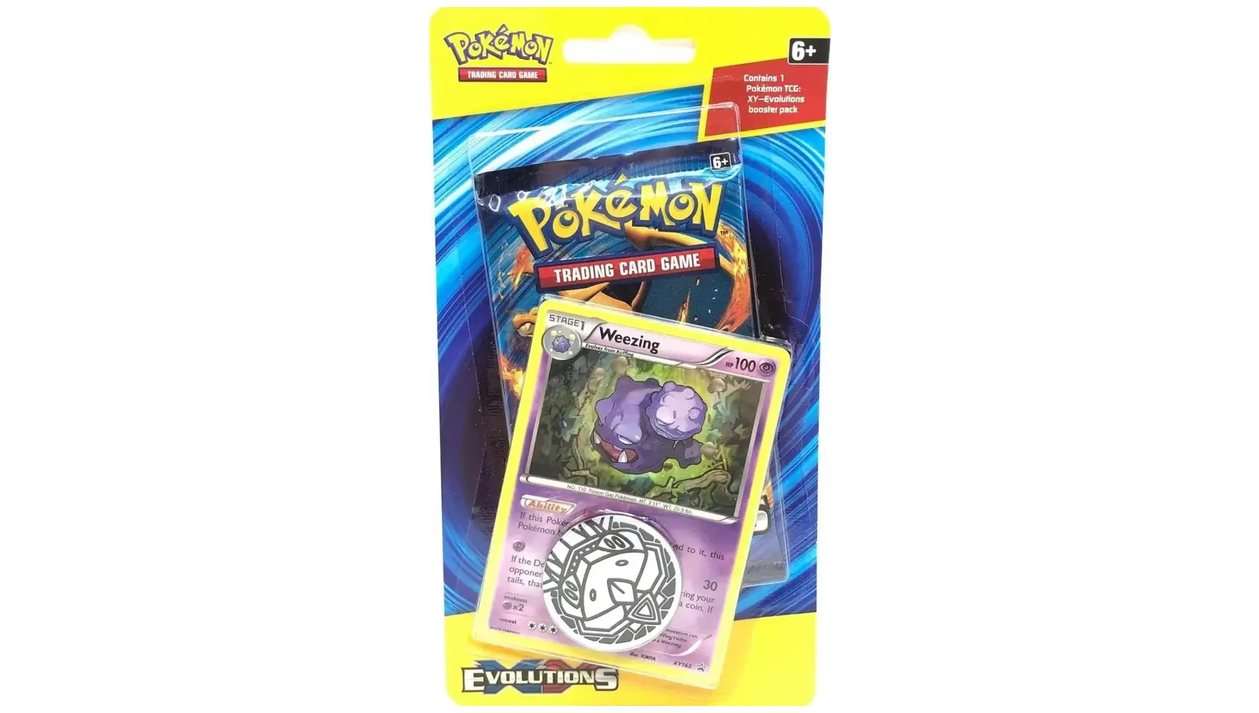 XY Evolutions Single Pack Blister Weezing