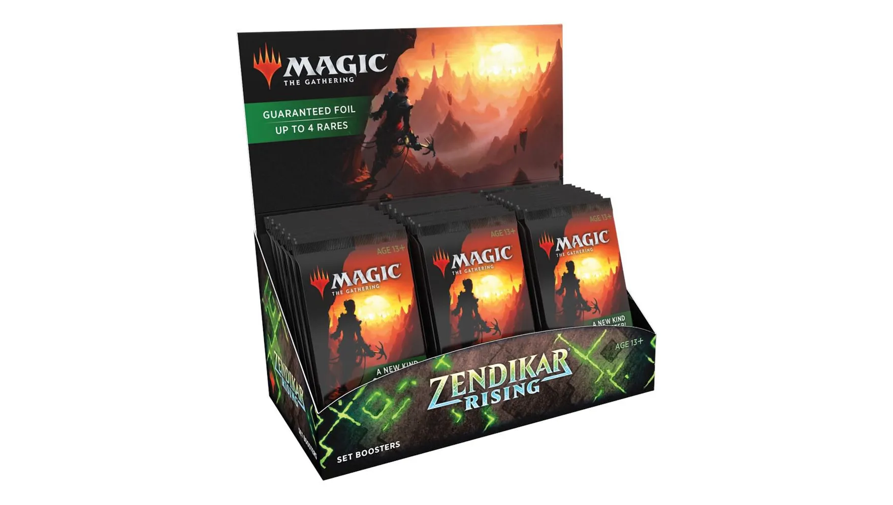 Zendikar Rising - Set Booster Display